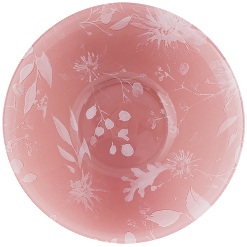 

Салатник PASABAHCE Floral Pink 16,2см, стекло