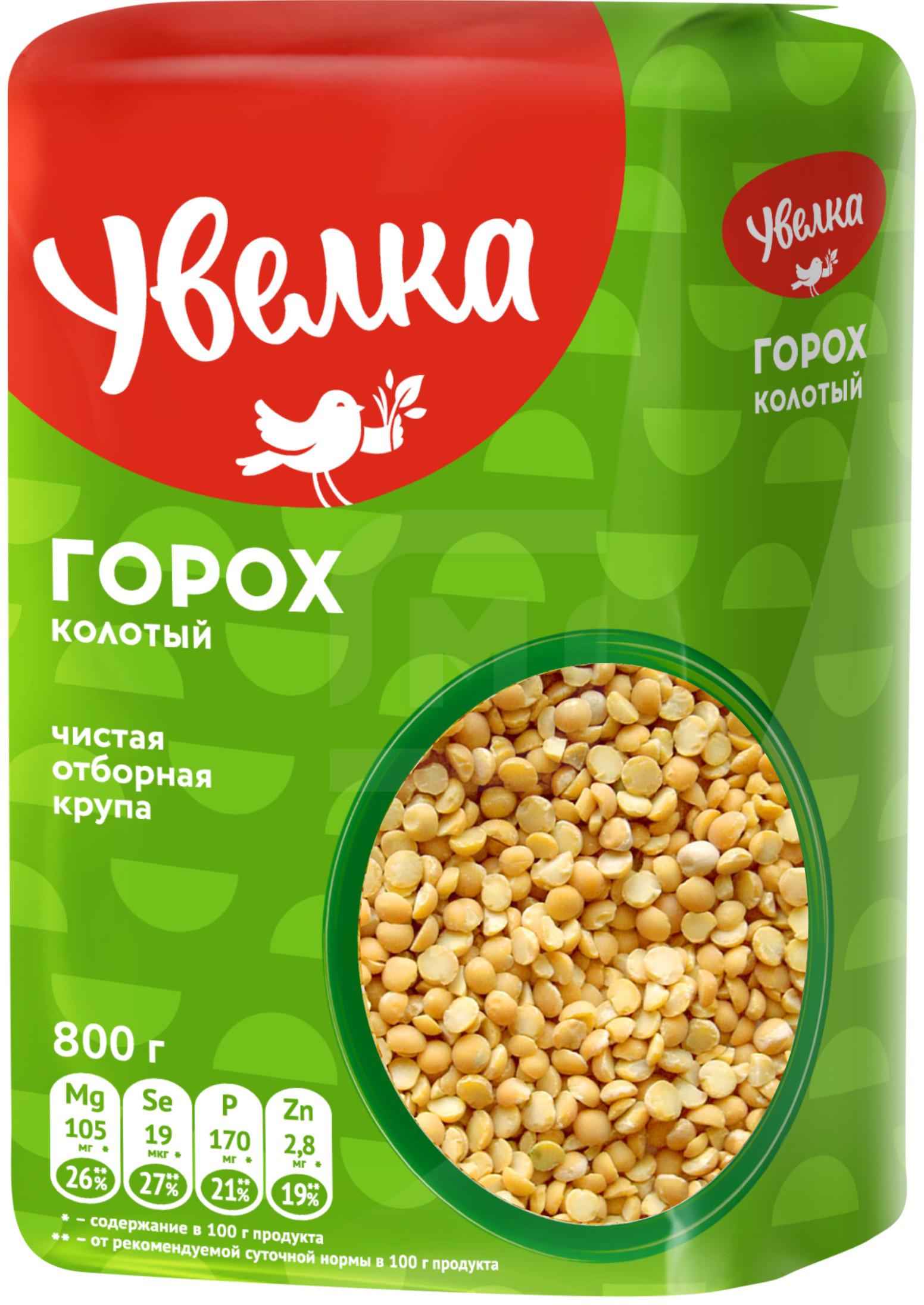

Горох Увелка колотый