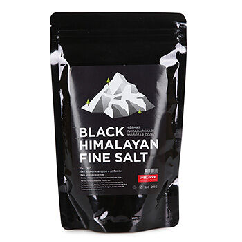 Черная гималайская молотая соль ТМ UfeelGood (ЮфилГуд)