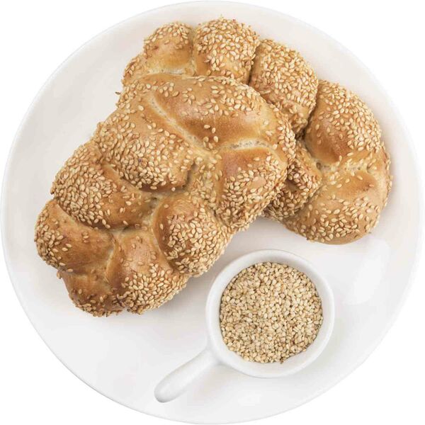 Булочки Арбатские с кунжутом, 3 шт.