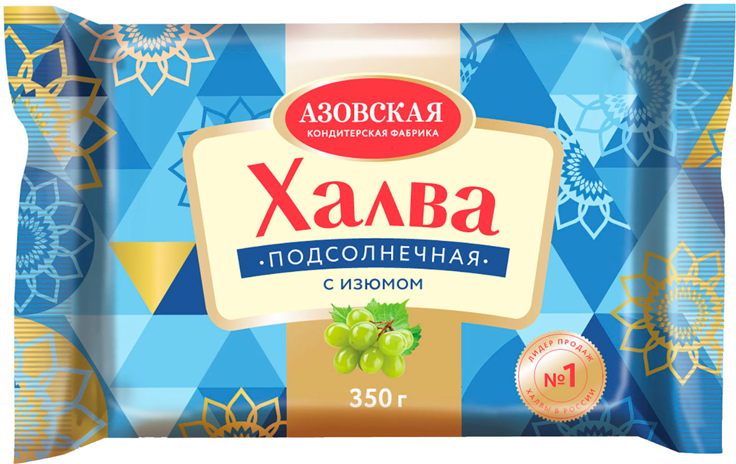 

Халва Азовская Кф подсолнечная с изюмом