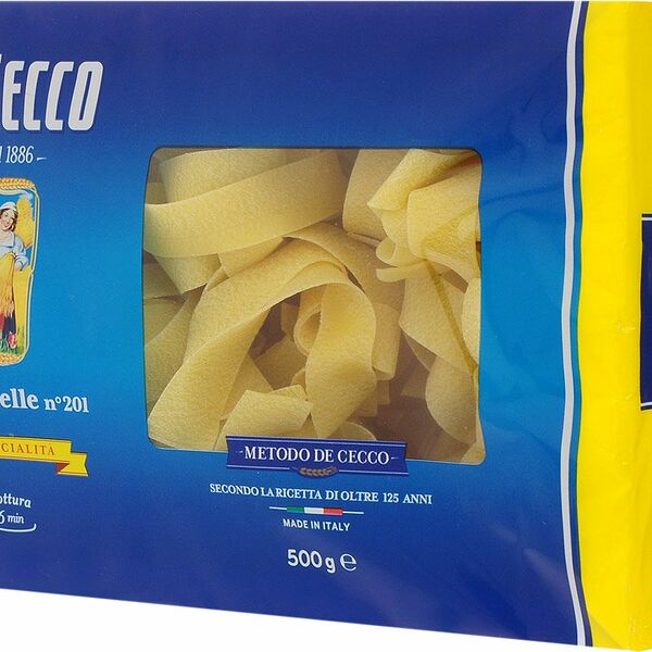 Макаронные изделия Pappardelle n.201 De Cecco