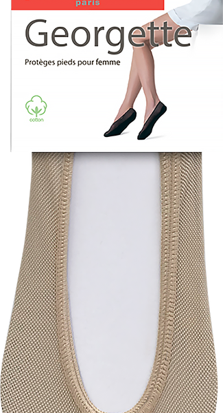 Подследники PIERRE CARDIN Cr Georgette visone 3 микротюль, хлопковая стопа