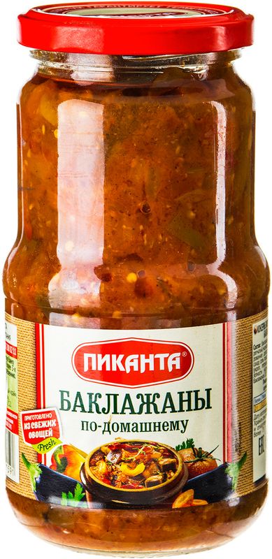 

Баклажаны Пиканта По-домашнему, 520 г
