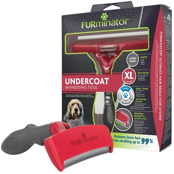 FURminator Long Hair для длинношерстных пород собак 13 см.