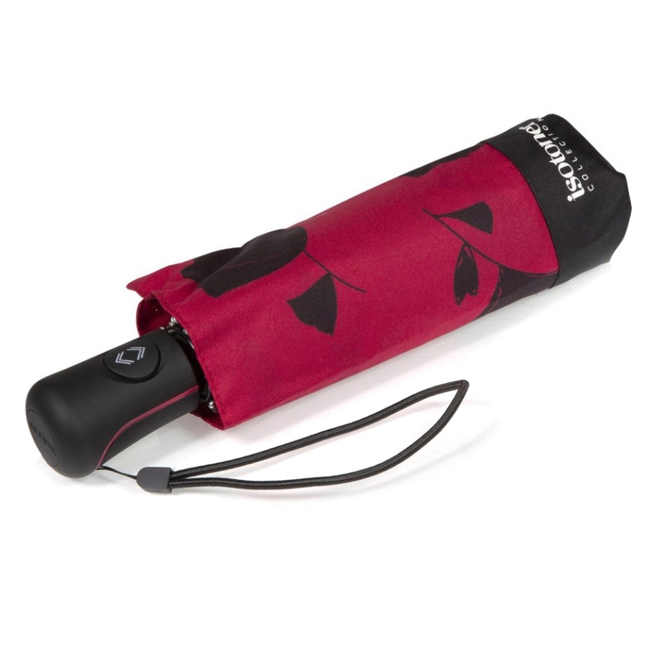 

Зонт ISOTONER Цветы Гинкго/Ginko fleurs 4 слож Ультра Тонкий ручной