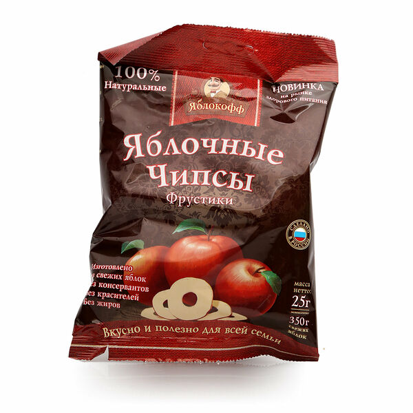 Чипсы яблочные ТМ Яблокофф