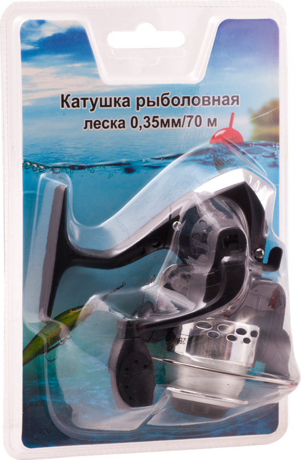 

Катушка рыболовная 0,35мм/70м, Арт. GGFT-500