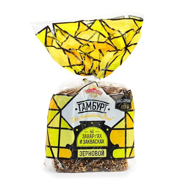 Хлеб Аладушкин Гамбург зерновой в нарезке