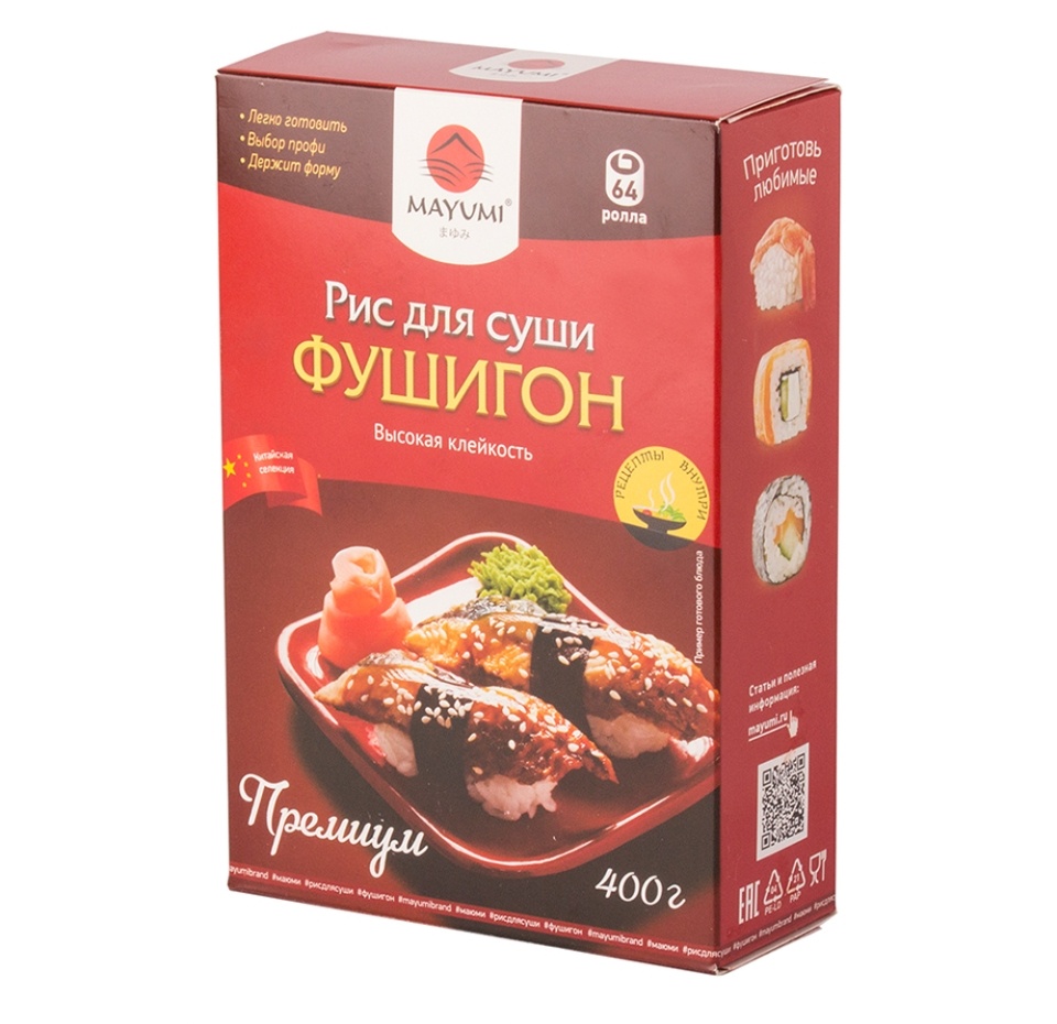 

Рис Mayumi для суши Фушигон 400 г