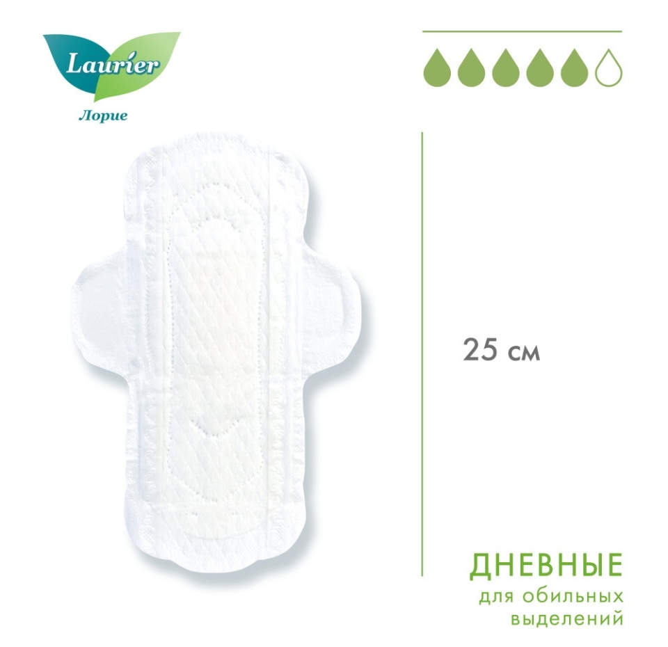 

Прокладки женские дневные Super Slim Guard гигиенические с крылышками, 25 см, Laurier, 8 шт., Япония