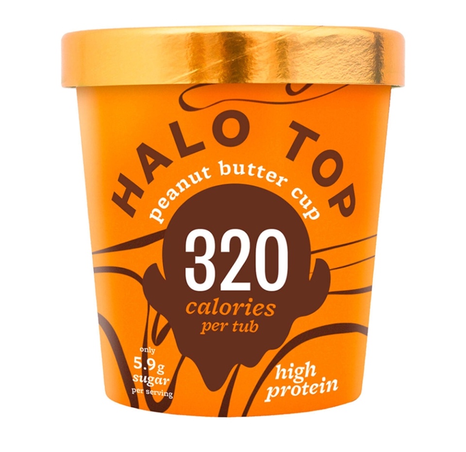 

Мороженое молочное Halo Top Арахисовая паста с арахисовой пастой 260 г, Словения