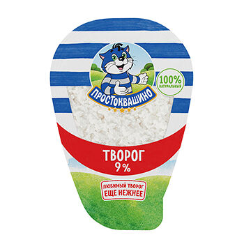 Творог Простоквашино 9%