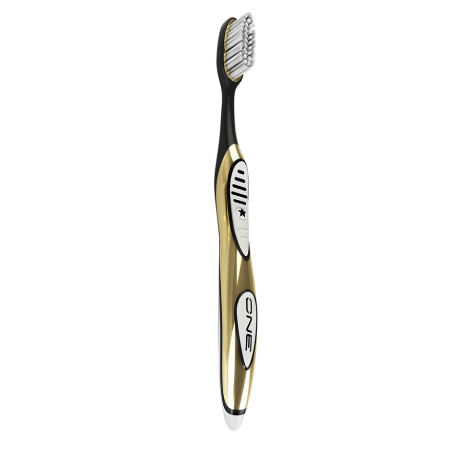 

Зубная щётка One Gold Toothbrush средней жёсткости Piave, Италия