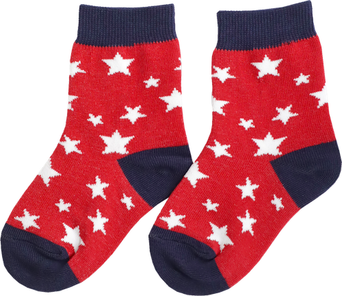 

Носки детские INWIN р. 14–22, высокая посадка с дизайном звезды, Арт. FKSU-05-ST, 5пар