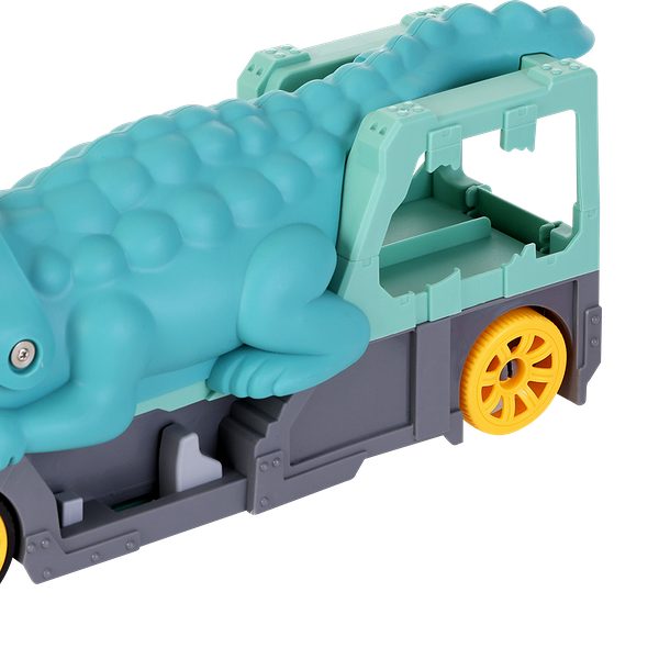 Набор игровой RUSH&CRUSH Машина-крокодил со световыми и звуковыми эффектами, 3 предмета, Арт. OTB0586780