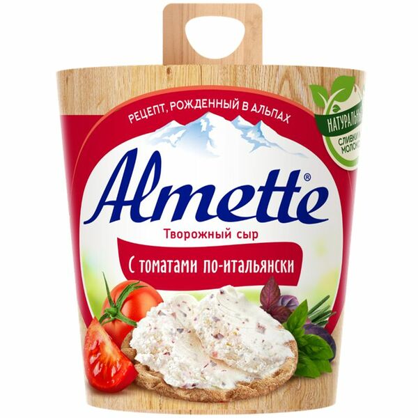 Сыр творожный с томатом 57% Almette