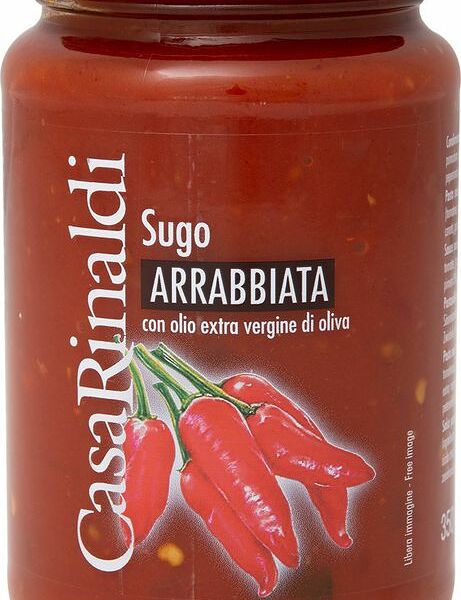Соус томатный Casa Rinaldi Аррабьята пикантный, 350г