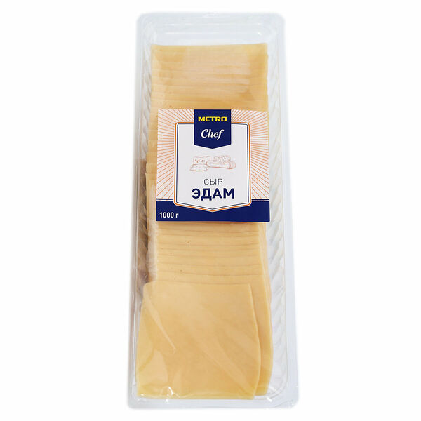Сыр эдам ТМ Metro chef (Метро Чиф)