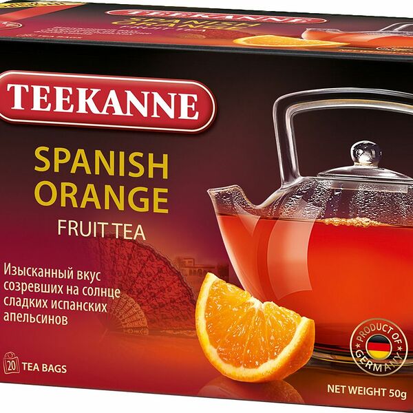 Чай фруктовый Teekanne Spanish Orange в пакетиках, 20 шт