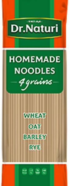 Лапша Здоровое Меню 4 Злака многозерновая, 450г