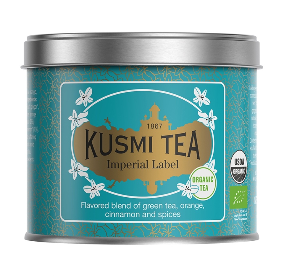 

Чай зелёный Lovely Morning листовой Organic, Kusmi Tea, 100 г, Франция