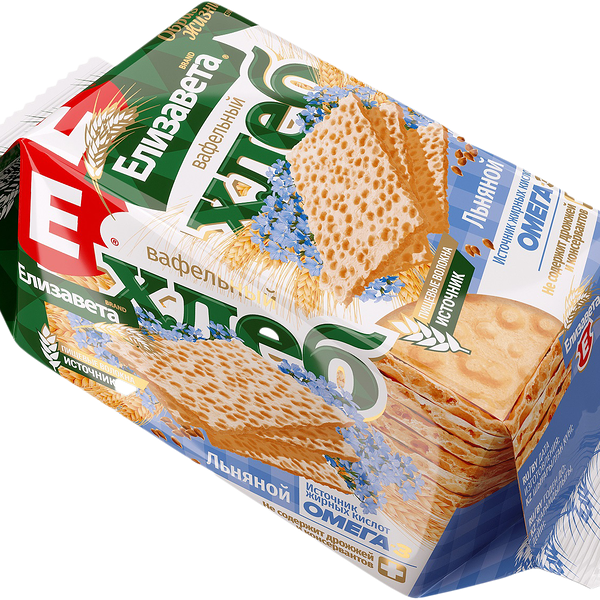 Хлебцы Елизавета льняные хрустящие