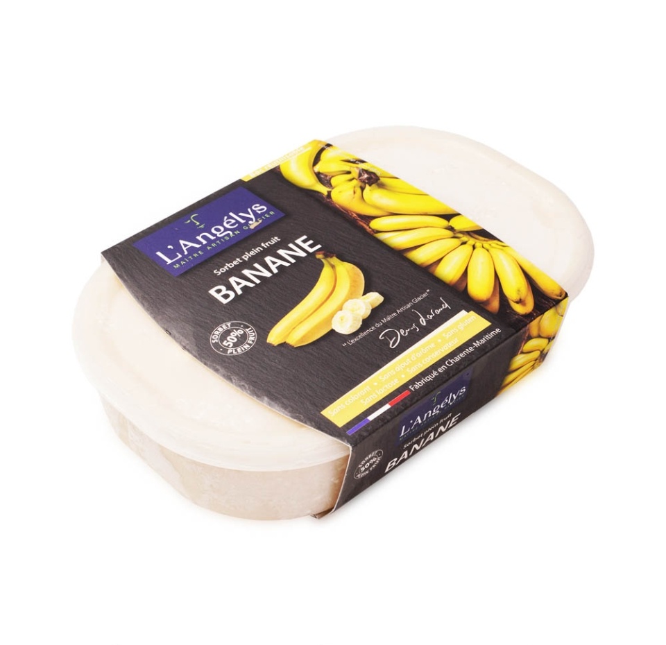 

Сорбет L’Angelys банановый 170 г, Франция