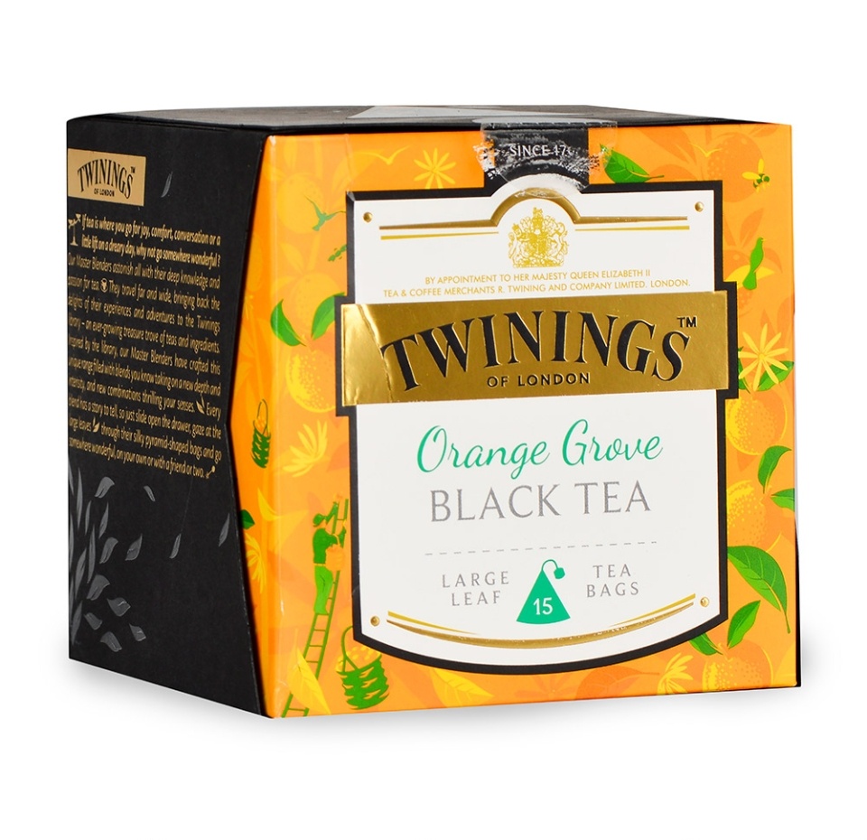 

Чай черный Twinings Апельсиновый сад пирамидки 15 шт. x 2.5 г