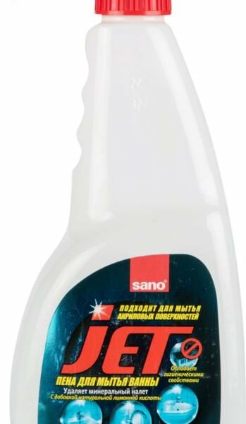 Пена для мытья ванн Sano Jet, 1 л