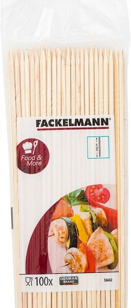 Палочки-шампуры Fackelmann бамбук 18см 100шт