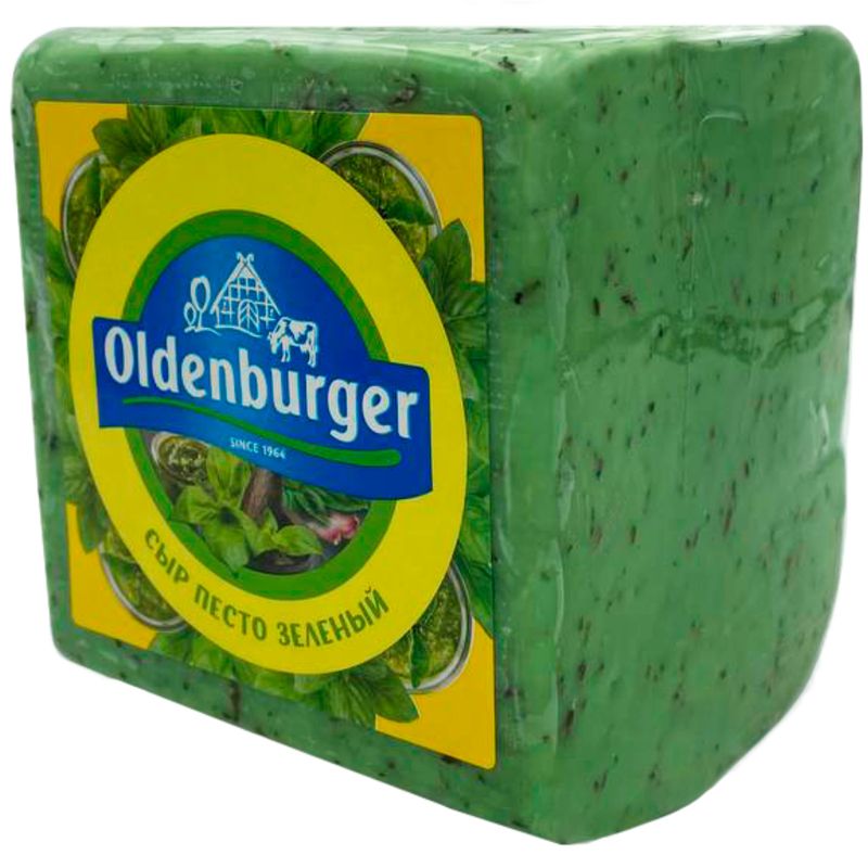 

Сыр Oldenburger Песто зеленый 50% вес