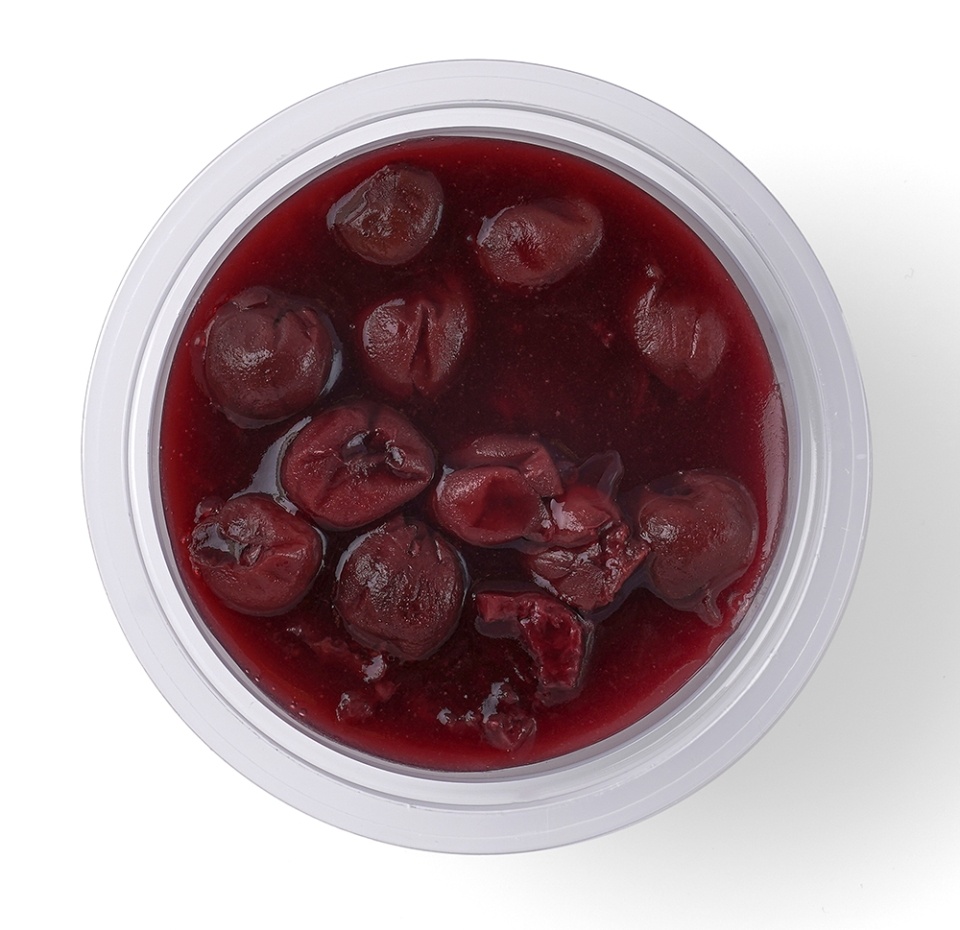 

Десерт Панна-котта йогуртовая с вишней 0 калорий 110 г