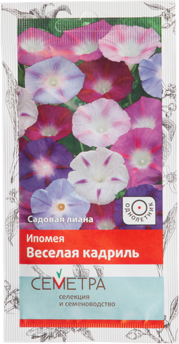 

Семена ПОИСК Ипомея Веселая кадриль, 0,9г