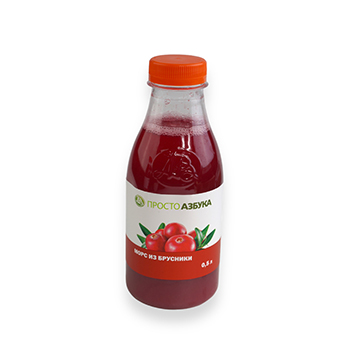 

Морс из клюквы, «Просто Азбука», 0.5 л