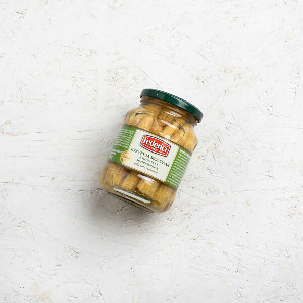 Кукуруза в початках маринованная