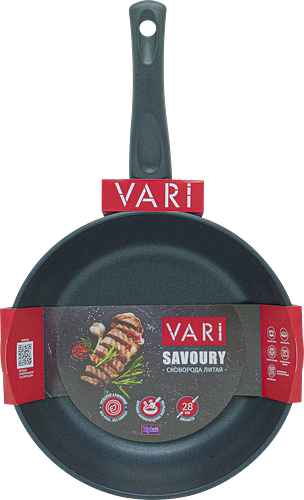 Сковорода VARI Savoury 28см, антипригарное покрытие, литой алюминий, Арт. LS30128