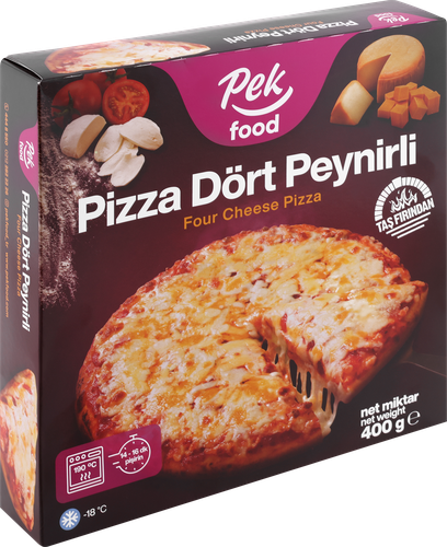 

Пицца PEK FOOD 4 сыра, 400г