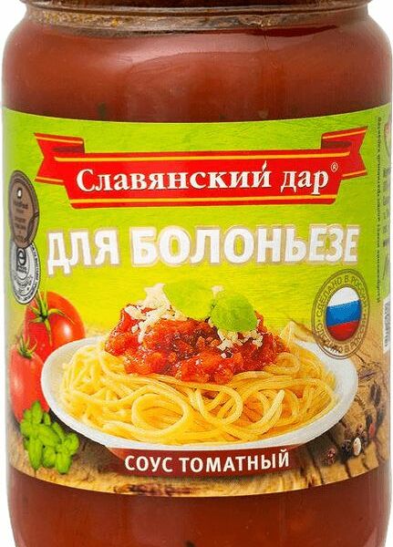 Соус томатный Славянский дар для болоньезе