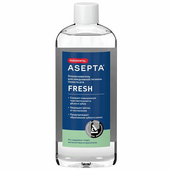 Ополаскиватель для полости рта Asepta Parodontal Fresh 250 мл