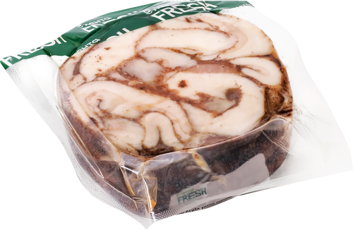 

Сало Лента Fresh копченое с чесноком вес до 1 кг