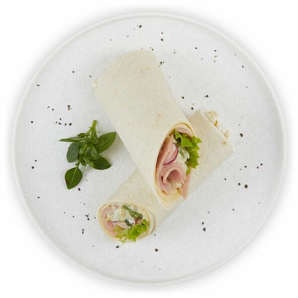 Сэндвич-ролл с ветчиной и португальским салатом Шеф Перекрёсток, 200г