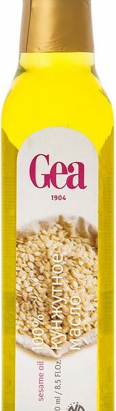 Масло кунжутное Gea 100% натуральное, 250мл