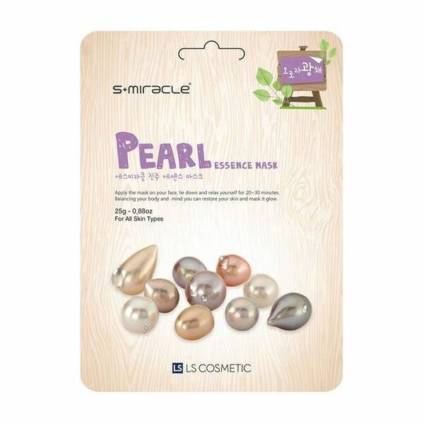 Маска для лица S+Miracle с жемчужным коллагеном 3-ступенчатая, 26 мл