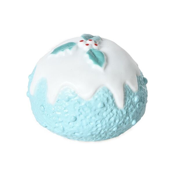 Игрушка для собак FOXIE Новогодний кексик с пищалкой 7х7х5см винил