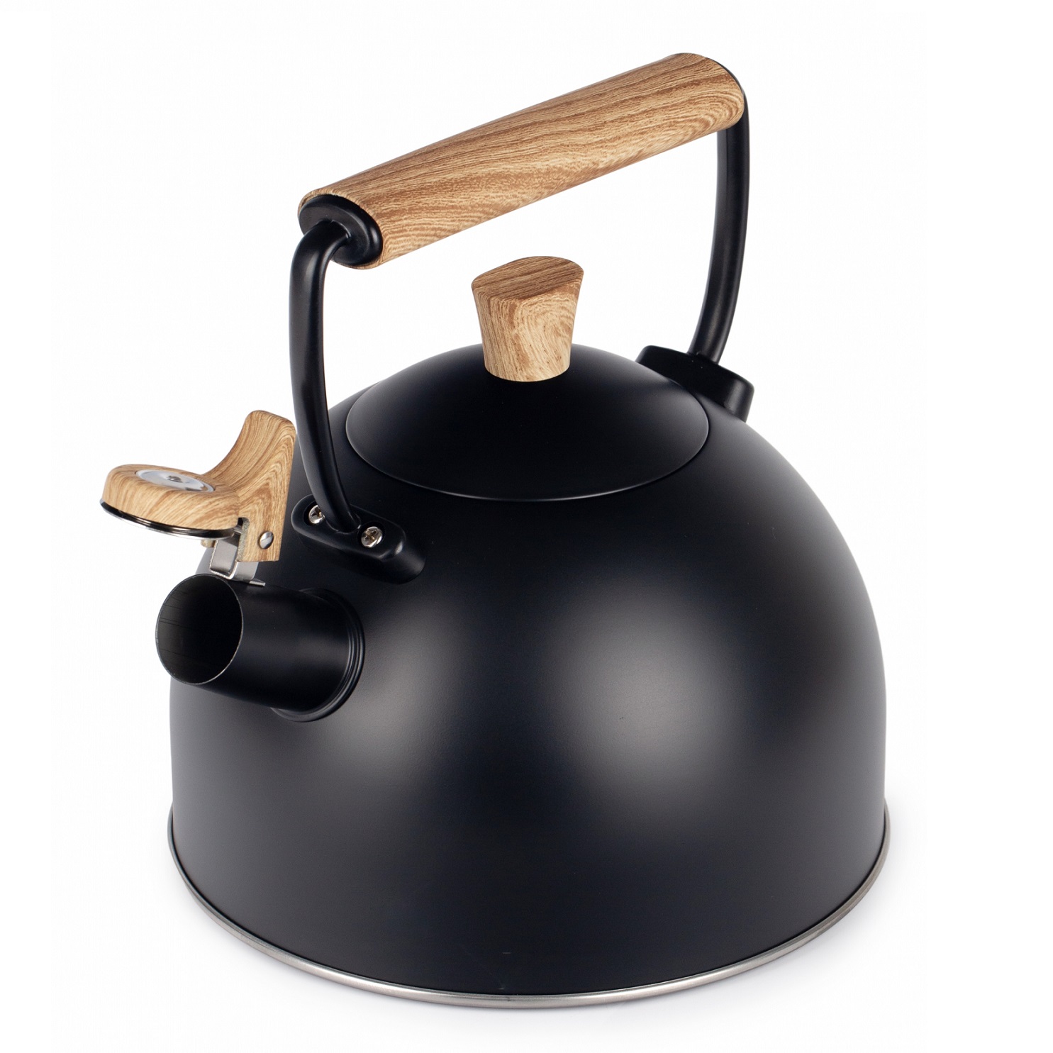 

Чайник со свистком Attribute Blackwood 2.5 л нержавеющая сталь