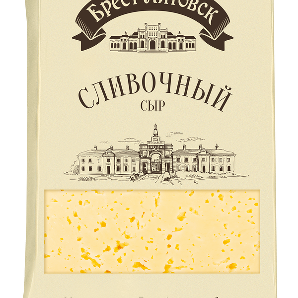 Сыр Брест-Литовск Сливочный 50% 200 г