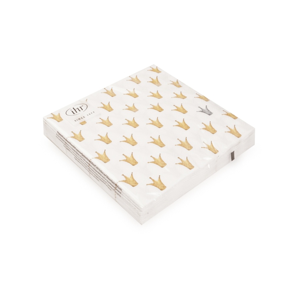 

Салфетки бумажные Little Crowns 33х33 см 3-сл, 20 шт