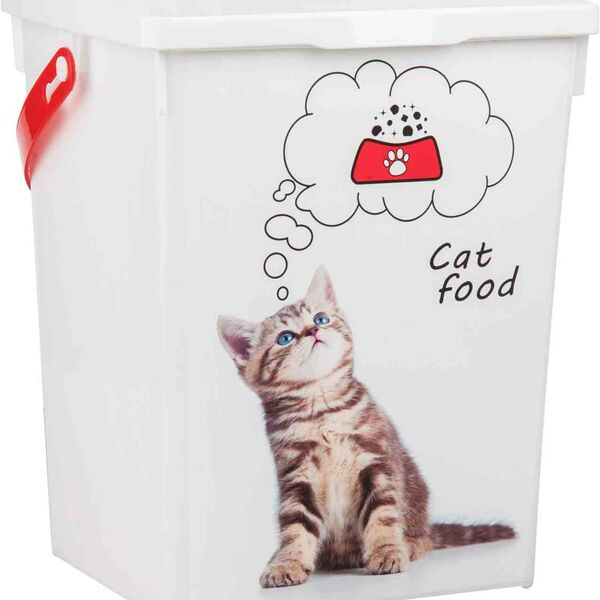 Контейнер для корма животных Полимербыт Кошки
