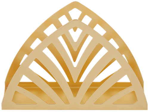 Салфетница HOMECLUB Matt Gold, железо